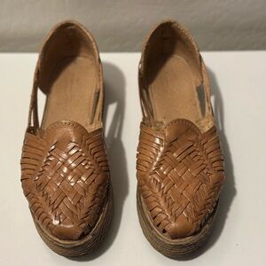 Tan Espadrilles Huaraches